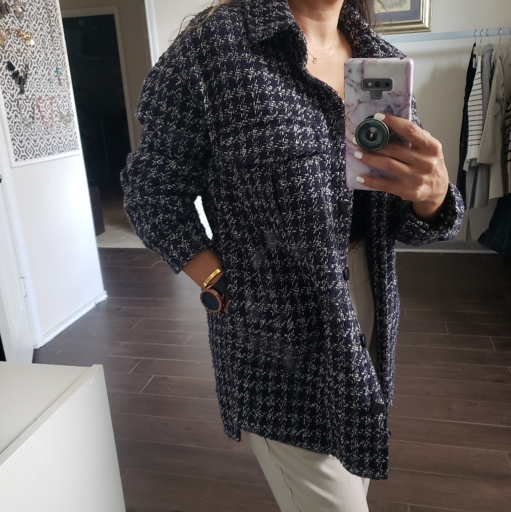 Oversize Shacket